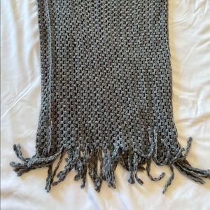 Fringe infinity scarf